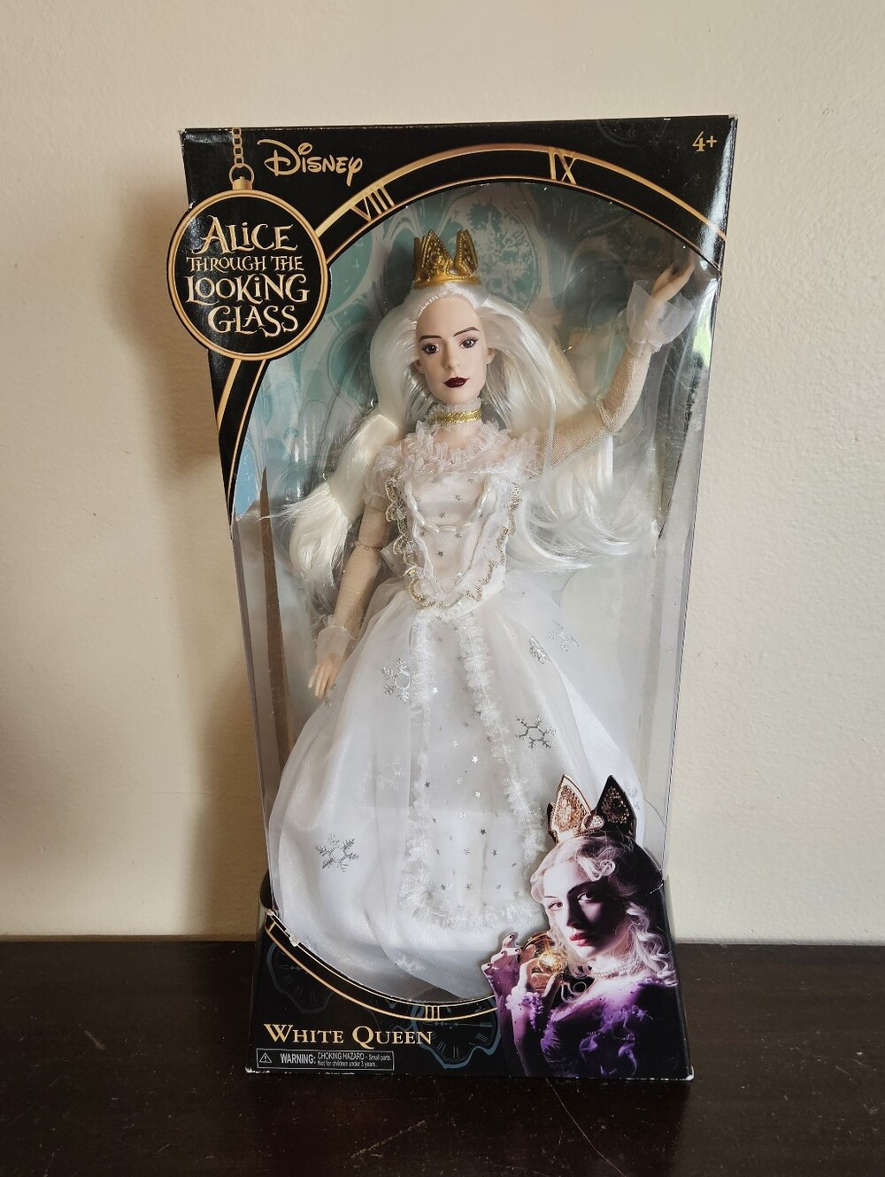 Disney Alice Through the Looking Glass White Queen 12in Doll 2016 JAKKS